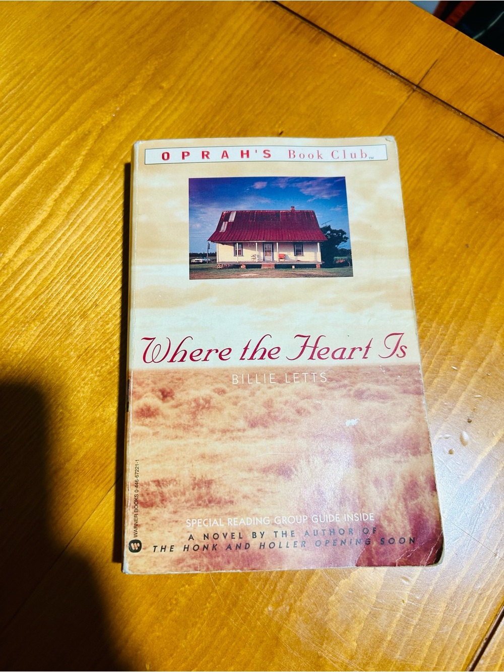 (3/$10) Where the Heart Is by Billie Letts - paperback book